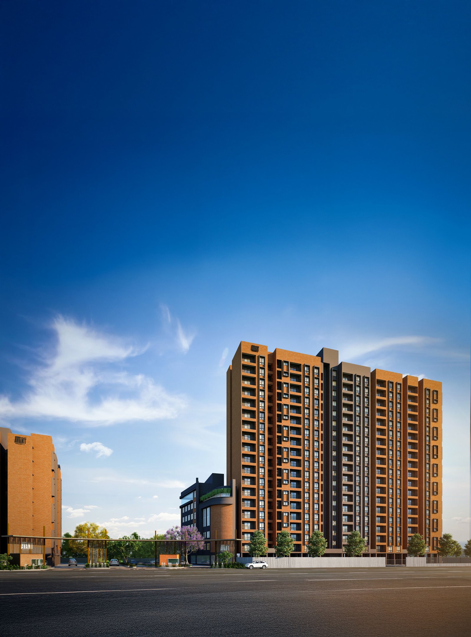 Courtyard green